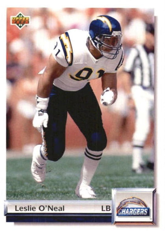 NFL 1992 Upper Deck Gold - No G49 - Leslie O'Neal