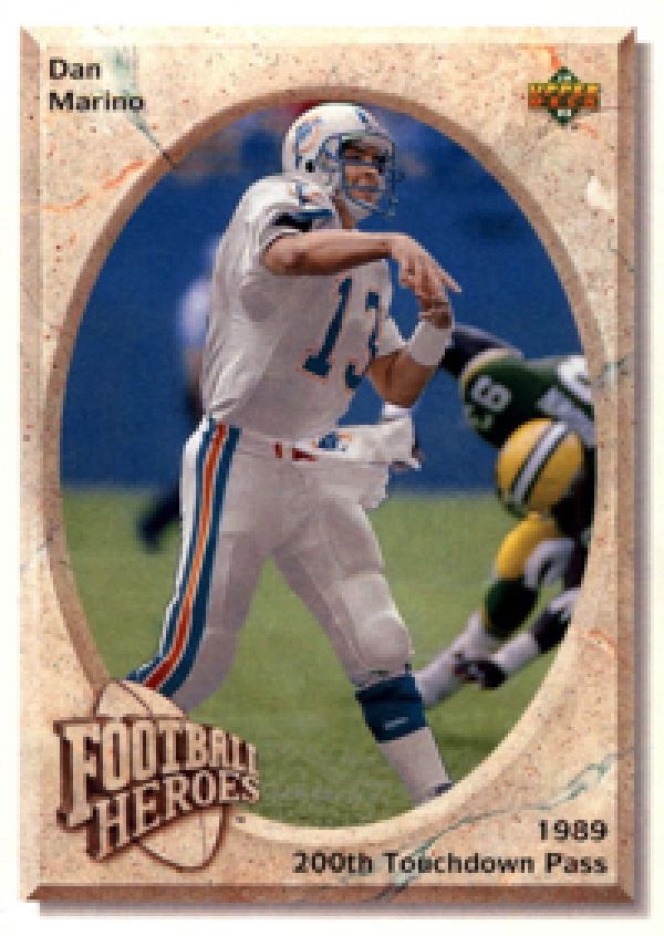 NFL 1992 Upper Deck Dan Marino Heroes - No 33 - Dan Marino