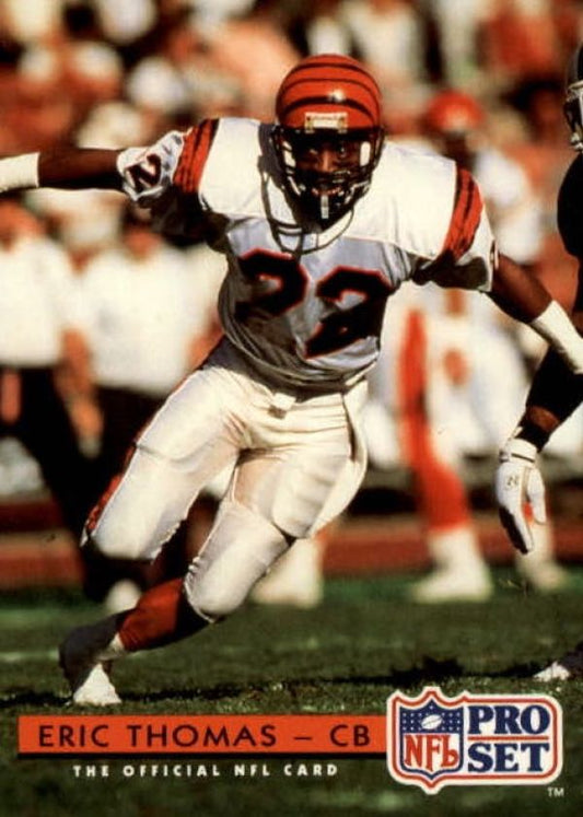 NFL 1992 ProSet - No 134 - Eric Thomas