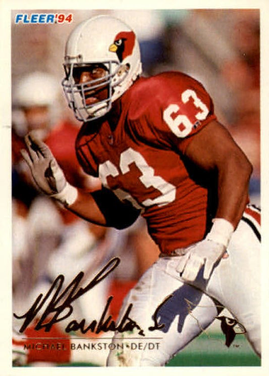 NFL 1994 Fleer - No 1 - Michael Bankston