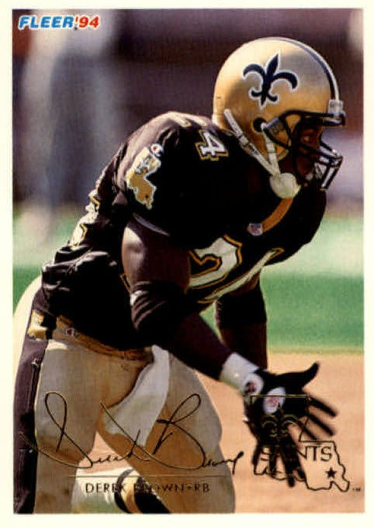 NFL 1994 Fleer - No. 319 - Derek Brown