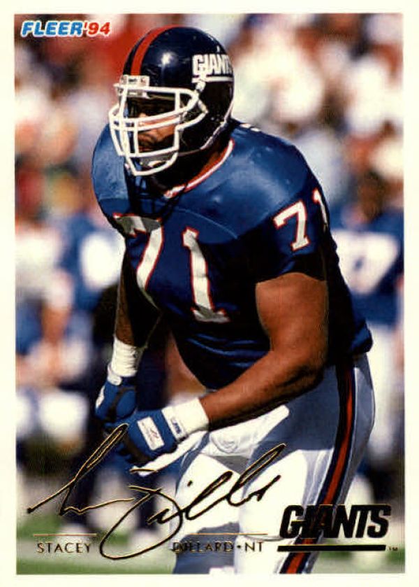 NFL 1994 Fleer - No 341 - Stacey Dillard