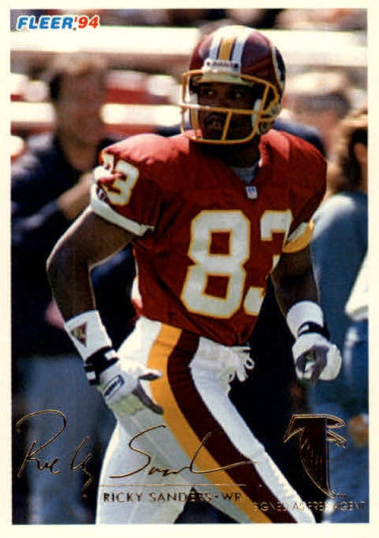 NFL 1994 Fleer - No 474 - Ricky Sanders