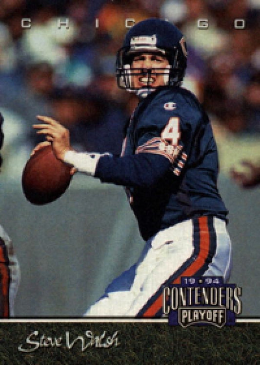 NFL 1994 Playoff Contenders - No 75 - Steve Walsh