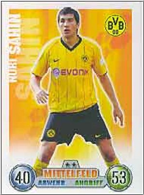 Soccer 2009 Topps Match Attax - No 101 - Nuri Sahin