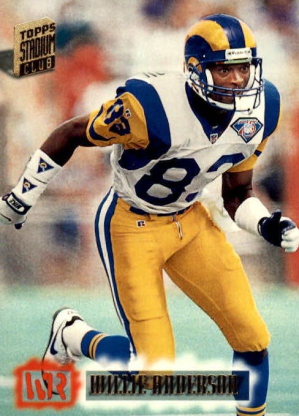 NFL 1994 Stadium Club - No 281 - Willie Anderson