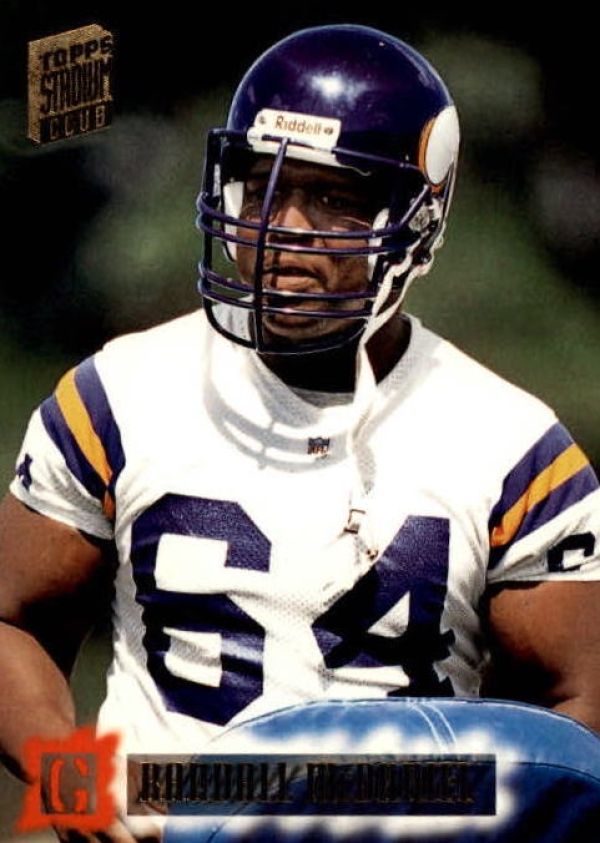 NFL 1994 Stadium Club - No 433 - Randall McDaniel