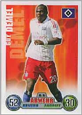 Fussball 2009 Topps Match Attax - No 131 - Guy Demel