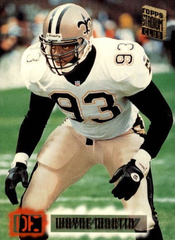 NFL 1994 Stadium Club - No 482 - Wayne Martin