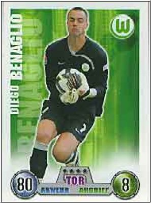 Soccer 2009 Topps Match Attax - No 307 - Diego Benaglio