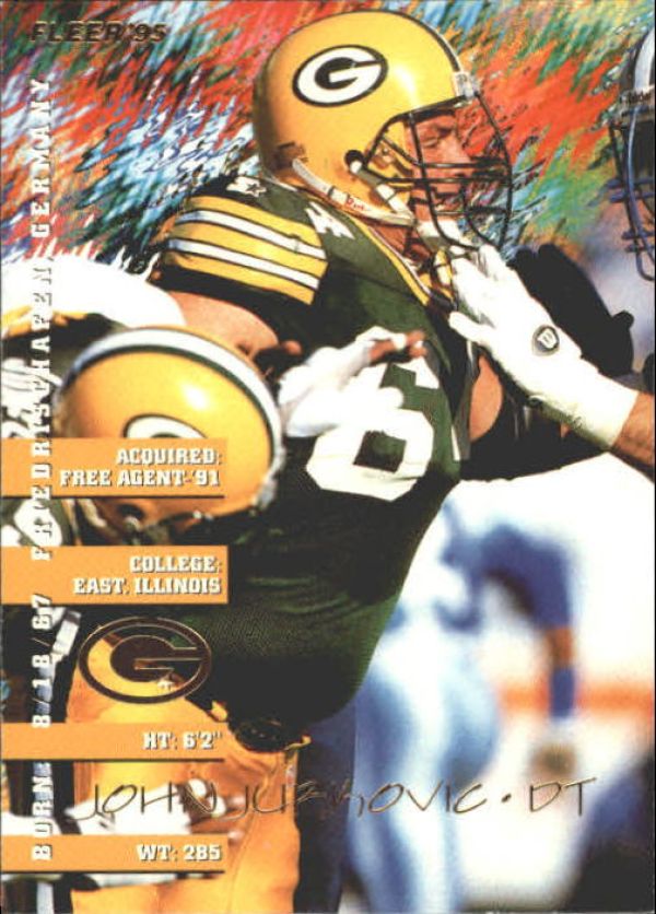 NFL 1995 Fleer - No 137 - John Jurkovic