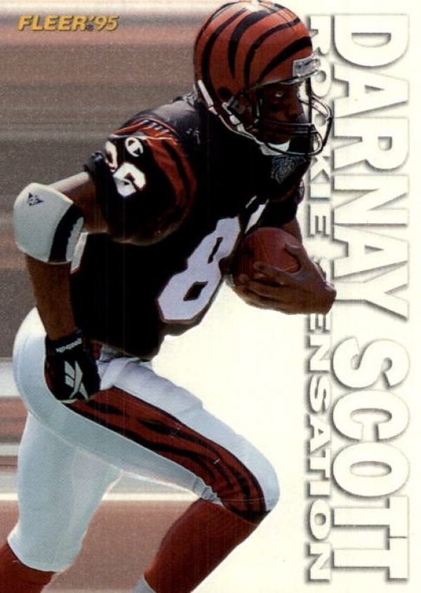 NFL 1995 Fleer Rookie Sensations - No 15 of 20 - Darnay Scott