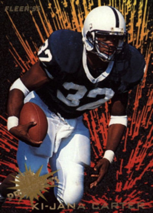 NFL 1995 Fleer Prospects - No 5 of 20 - Ki-Jana Carter