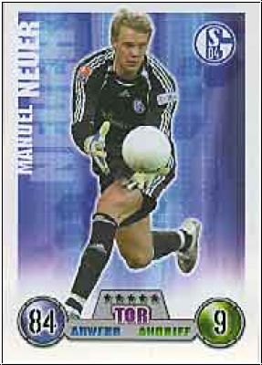 Fussball 2009 Topps Match Attax - No 271 - Manuel Neuer