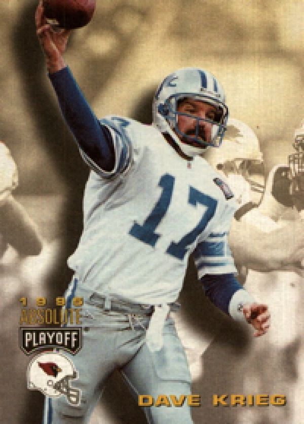 NFL 1995 Absolute - No 170 - Dave Krieg