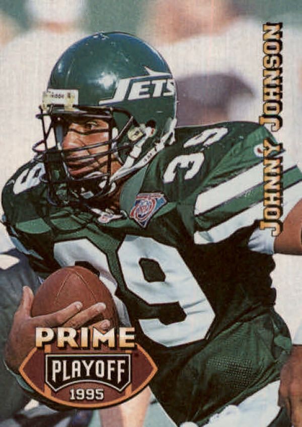 NFL 1995 Playoff Prime - No 44 - Johnny Johnson