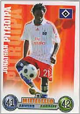 Fussball 2009 Topps Match Attax - No 137 - Jonathan Pitroipa