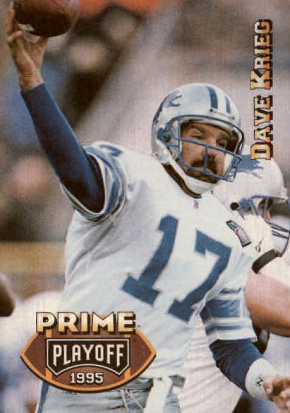 NFL 1995 Playoff Prime - No 170 - Dave Krieg