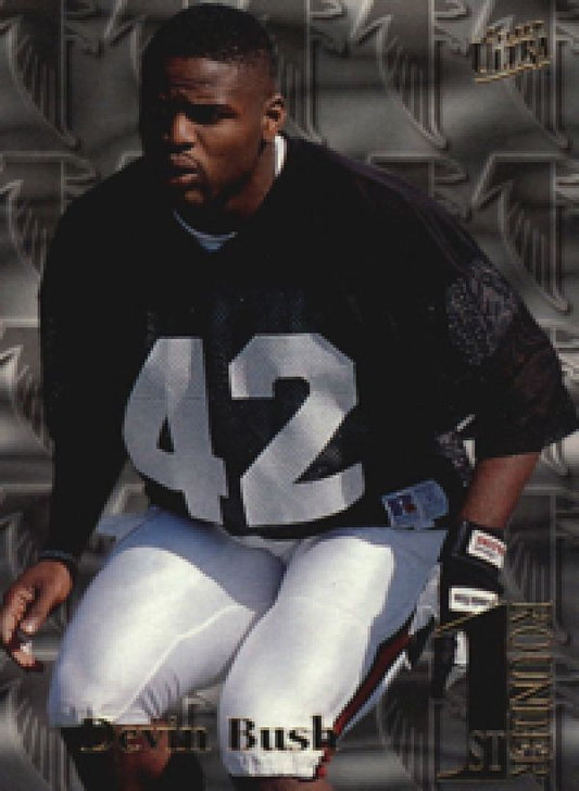 NFL 1995 Ultra First Rounders - No 5 of 20 - Devin Bush