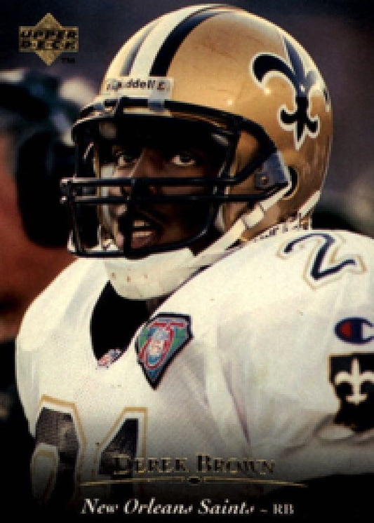 NFL 1995 Upper Deck - No. 41 - Derek Brown