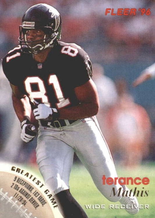 NFL 1996 Fleer - No 8 - Terance Mathis