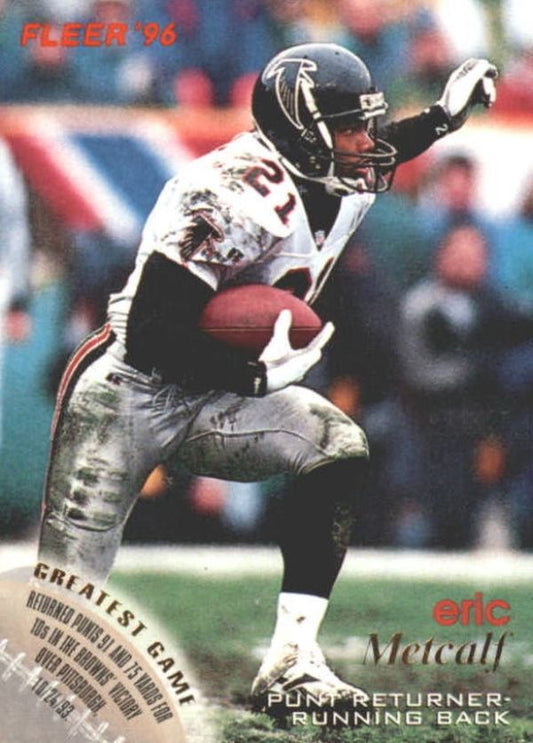 NFL 1996 Fleer - No 9 - Eric Metcalf