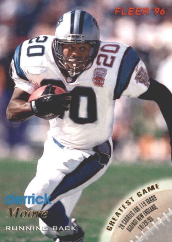 NFL 1996 Fleer - No 21 - Derrick Moore