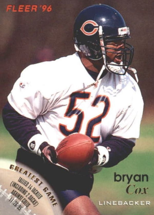 NFL 1996 Fleer - No 24 - Bryan Cox