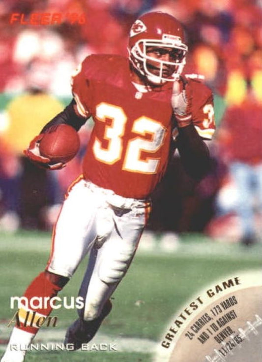 NFL 1996 Fleer - No 66 - Marcus Allen