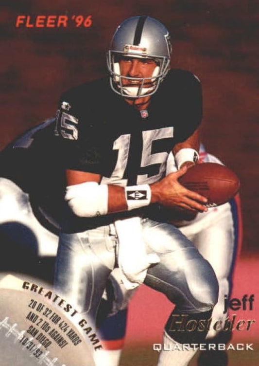 NFL 1996 Fleer - No 101 - Jeff Hostetler