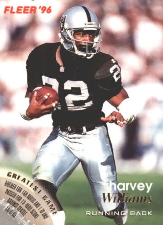NFL 1996 Fleer - No 104 - Harvey Williams