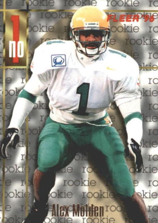 NFL 1996 Fleer - No 170 - Alex Molden