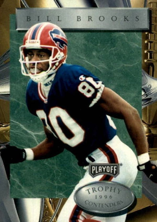 NFL 1996 Playoff Trophy Contenders - No 44 - Bill Brooks