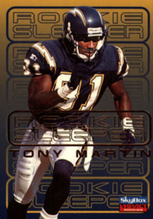 NFL 1996 SkyBox Impact Rookies - No 131 - Tony Martin