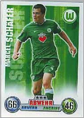 Fussball 2009 Topps Match Attax - No 309 - Marcel Schäfer