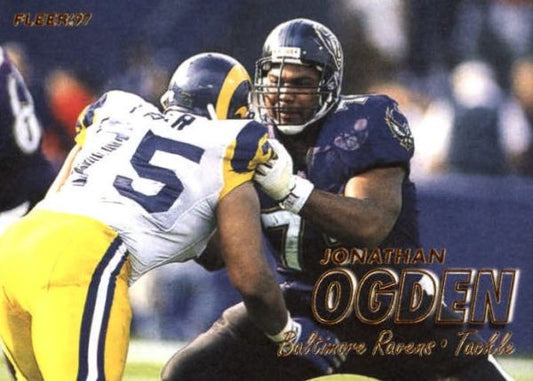 NFL 1997 Fleer - No 113 - Jonathan Ogden