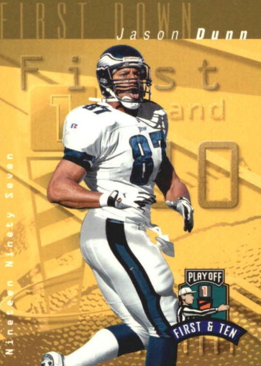 NFL 1997 Playoff First and Ten - No 3 - Jason Dunn