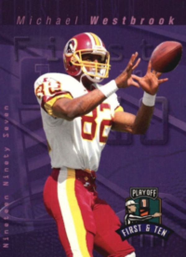 NFL 1997 Playoff First and Ten - No 5 - Michael Westbrook