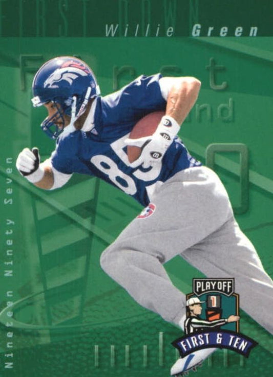 NFL 1997 Playoff First and Ten - No 58 - Willie Green