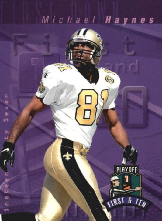 NFL 1997 Playoff First and Ten - No 98 - Michael Haynes