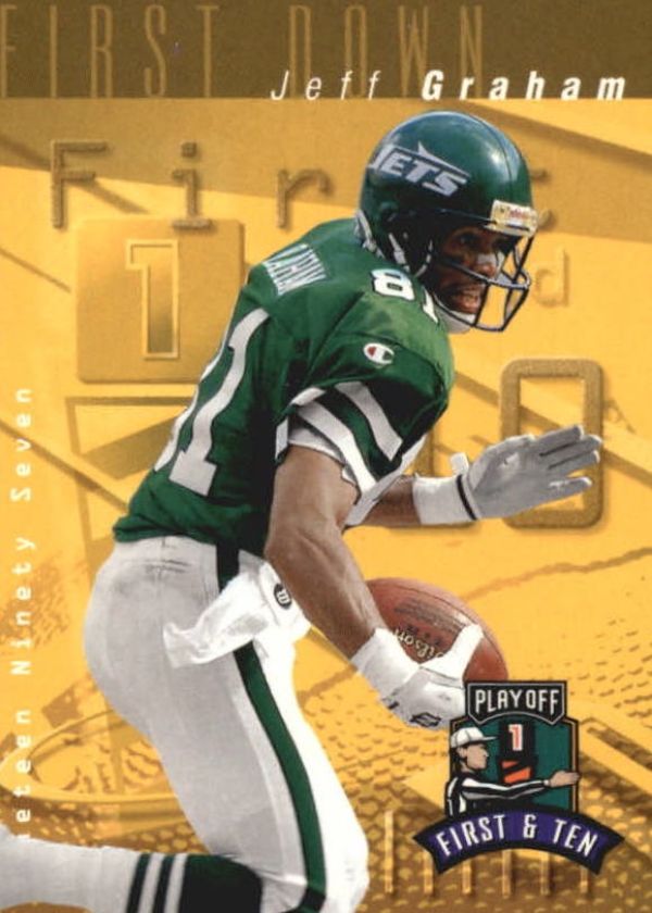 NFL 1997 Playoff First and Ten - No 99 - Jeff Graham