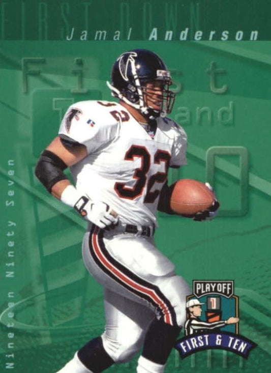 NFL 1997 Playoff First and Ten - No 109 - Jamal Anderson