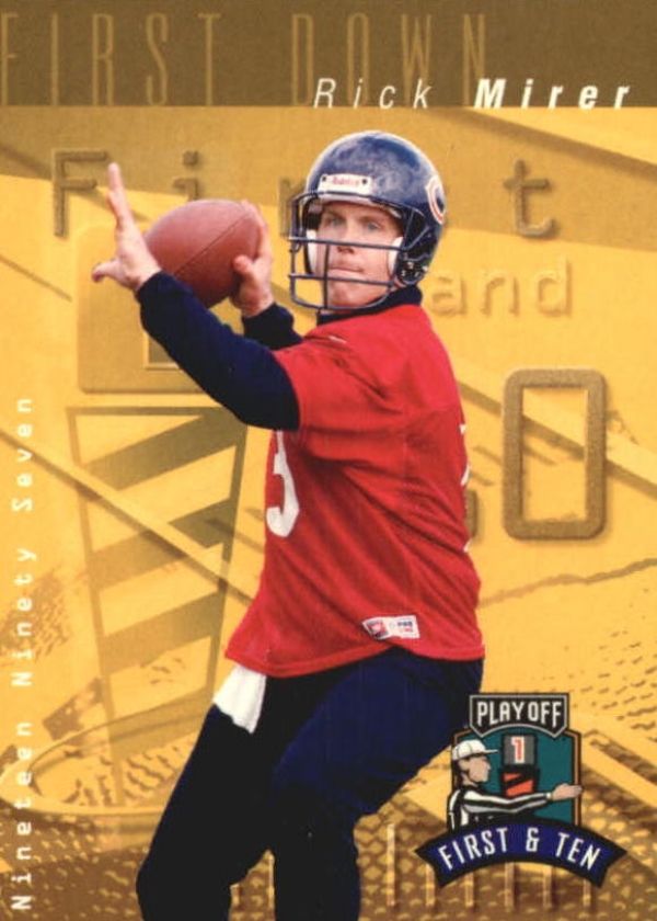 NFL 1997 Playoff First and Ten - No 114 - Rick Mirer