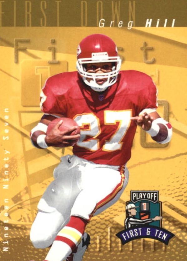 NFL 1997 Playoff First and Ten - No 123 - Greg Hill