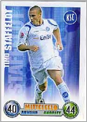 Fussball 2009 Topps Match Attax - No 191 - Timo Staffeldt