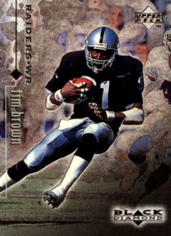 NFL 1998 Black Diamond Rookies - No. 63 - Tim Brown