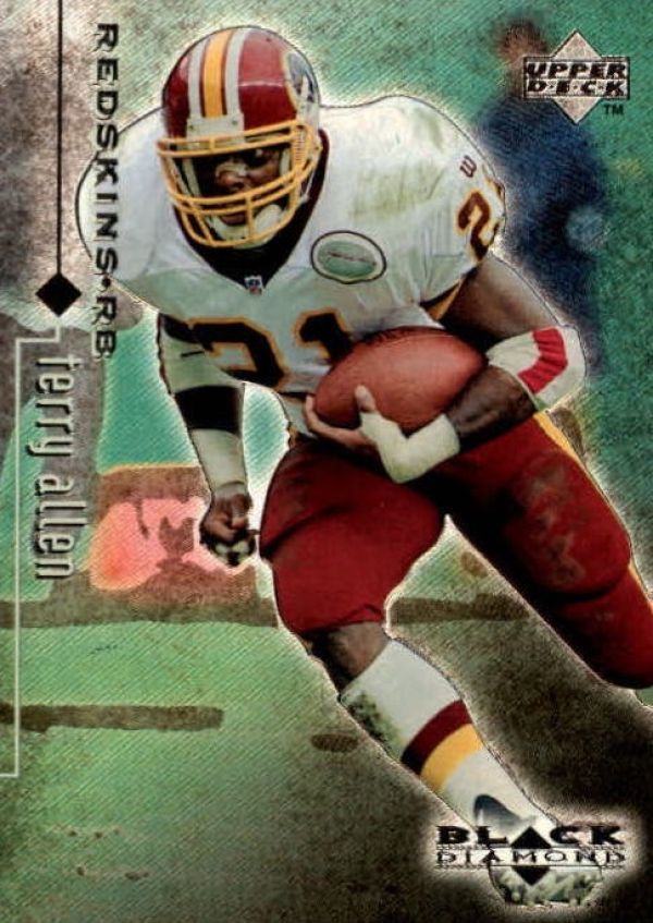 NFL 1998 Black Diamond Rookies - No 89 - Terry Allen