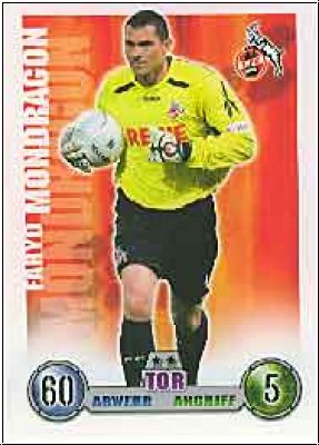 Soccer 2009 Topps Match Attax - No 199 - Faryd Mondragon