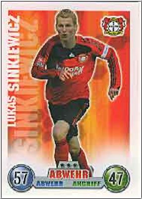 Soccer 2009 Topps Match Attax - No 222 - Lukas Sinkiewicz