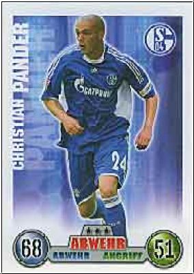 Fussball 2009 Topps Match Attax - No 273 - Christian Pander